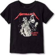 майка metallica toddler justice с рукавами для малышей логотип