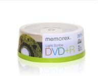 memorex dvd+r lightscribe 16x, 20-пачка (32024708) - улучшен для seo логотип