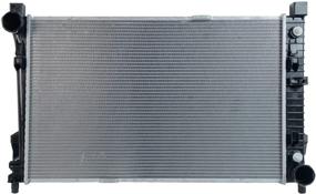 img 4 attached to 🔥 TYC - 2337 01-07 Mercedes C-Class (excluding C55) 1-Row Parallel Flow Radiator with Transmission Oil Cooler