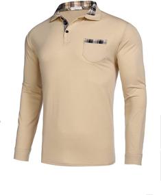 img 3 attached to COOFANDY Classic Casual Sleeve Collar Men's Clothing and Shirts