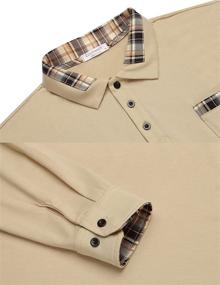 img 1 attached to COOFANDY Classic Casual Sleeve Collar Men's Clothing and Shirts
