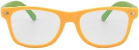 img 4 attached to Gudzws Kids Blue Light Blocking Glasses: 👓 Rectangle Digital Eyewear for Boys & Girls, Age 5-12