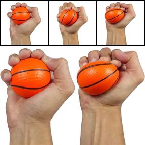 img 2 attached to Basketball Stress Basketballs Decoration Anapoliz Event & Party Supplies