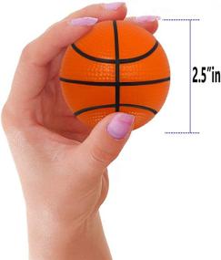 img 3 attached to Basketball Stress Basketballs Decoration Anapoliz Event & Party Supplies