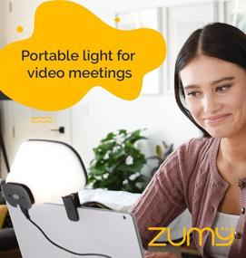 img 1 attached to 💡 Zumy Laptop Video Light: Portable USB Powered Laptop Light with 4 Light Levels for Video Conference Lighting