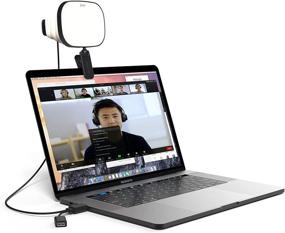img 4 attached to 💡 Zumy Laptop Video Light: Portable USB Powered Laptop Light with 4 Light Levels for Video Conference Lighting