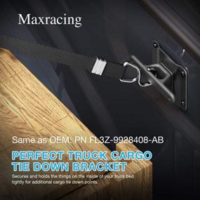 img 3 attached to 🔧 Enhance Truck Bed Load Capacity with MAXRACING Tie Down Bracket Reinforcement Panel – Compatible with F Series 150, 250, 350 & Raptor (2015-Present)