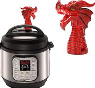 🐲 fierce red dragon steam diverter: ultimate accessory for instant pot pressure cookers logo