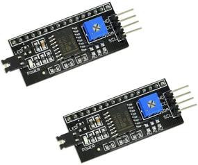 img 4 attached to ✨ HiLetgo 2pcs 5V 2004 1602 LCD Display IIC I2C Adapter IIC Serial Interface Adapter for Arduino Robot Parts