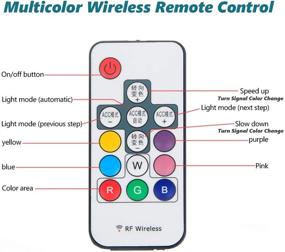 img 1 attached to Беговое многоцветное внешнее освещение Wireless