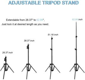 img 2 attached to StreamPwr Selfie Tripod Cellphone Holder Cell Phones & Accessories