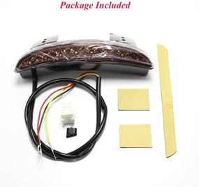 img 1 attached to Motorcycle Chopped License Running Sportster Lights & Lighting Accessories