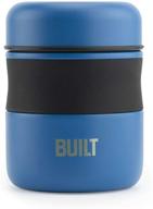 🍱 built 10 ounce vacuum insulated food jar tumbler: double wall technology in imperial blue - 5237386 логотип