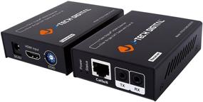 img 4 attached to 🔌 HDMI-усилитель от J-Tech Digital: для одного кабеля Cat 5E/6/7, дальность 200 футов, поддержка двойного ИК и EDID, DTS, Dolby, LPCM.