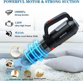 img 3 attached to 💪 Powerful and Versatile: ANUIMOAR Handheld Cordless Rechargeable Portable for Unmatched Convenience