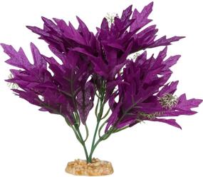 img 1 attached to 🐠 Petco Imagitarium Purple Silk Aquarium Plant - Enhancing SEO