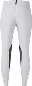 img 1 attached to Kids Crossover Knee Patch Breech Sports & Fitness