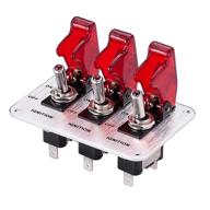 jianfa toggle switch: stylish led indicator car toggle switch for racing sport competitive car - red logo