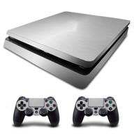 🎮 enhance your gaming experience with adventure games - ps4 slim silver console skin decal sticker + controller skins set logo