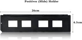 img 2 attached to 📸 DIGITNOW! 1 Pack - Spare 135 Slide Holder & 1 Pack - Spare 35mm Film Holder for Slide/Film Scanner (7200, 7200u, 120 Pro Scanners)