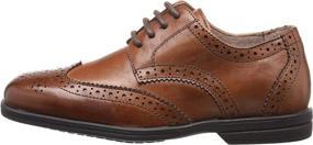 img 2 attached to Florsheim Kids Reveal Wingtip Jr. для маленьких мальчиков (малышей/малыша/подростков)