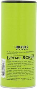 img 3 attached to 🍋 Powerful Cleaning with Mrs. Meyer's Clean Day Lemon Verbena Surface Scrub: 11 Oz Canister