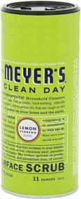 img 2 attached to 🍋 Powerful Cleaning with Mrs. Meyer's Clean Day Lemon Verbena Surface Scrub: 11 Oz Canister