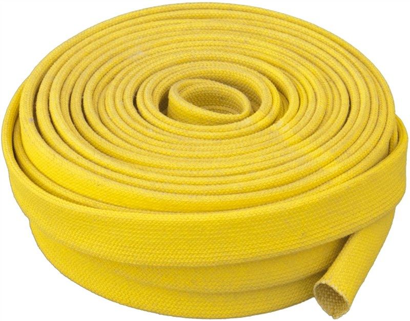 heatshield products 203123 hp color heat sleeve yellow 7/16&#34 로고