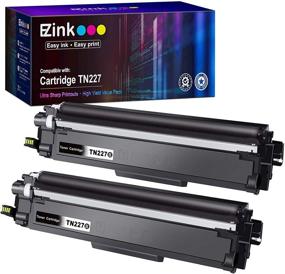 img 4 attached to 🖨️ E-Z Ink (TM) Compatible Toner Cartridge Replacement for Brother TN227 TN227BK TN223BK TN-227 TN223 for MFC-L3750CDW HL-L3210CW HL-L3290CD HL-L3230CDW MFC-L3710CW Printer Tray - Pack of 2 Black Cartridges