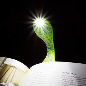 img 3 attached to 📚 Flexilight Reading LED Book Light: Clip-On Lamp for Bedtime Reading, 2-in-1 Slim Bookmark Torch, Powerful and Flexible - Compact Travel Night Light - Batteries Included!