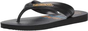 img 4 attached to Шлепанцы для маленького мальчика Havaianas Heroes Toddler.