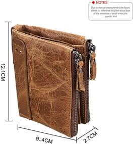 img 1 attached to Emoly Mens Wallet - Sleek Minimalist Wallet with Advanced Blocking Technology