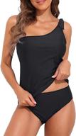 π hilor shoulder swimwear: trendy and classy asymmetric swimsuits for women's clothing and swimsuits & cover ups logo