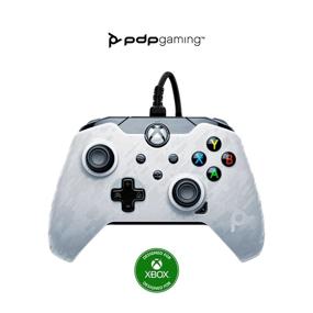 img 4 attached to 🎮 PDP Wired Game Controller - Xbox Series X/S, Xbox One, PC/Laptop Windows 10, Steam Gaming Controller - Dual Vibration, White Camo