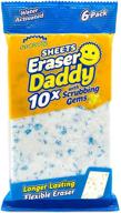 scrub daddy eraser sheets scrubbing logo