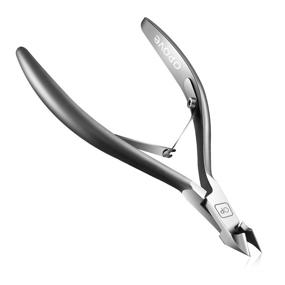 img 4 attached to 💅 opove X7 Mini Cuticle Nippers: Salon Grade, Sharp & Effortless Trimmer for Precise Manicure and Pedicure Nail Care - Space Gray