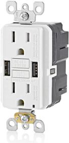 img 2 attached to Leviton GUSB1 W GFCI Outlet White