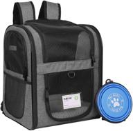 🐾 ug pet backpack carrier: secure travel airline-approved bag for large and small dogs and cats, with safety features - ideal for outdoor adventures логотип