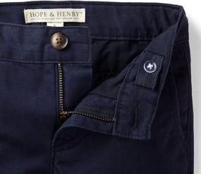 img 1 attached to 👖 Comfortable and Sustainable: Hope Henry Chinos Organic Cotton Boys' Clothing in Pants