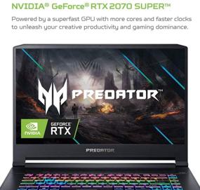 img 2 attached to 🎮 Acer Predator Triton 500 PT515-52-73L3 Gaming Laptop: Intel i7-10750H, GeForce RTX 2070 SUPER, 15.6" FHD 300Hz Display