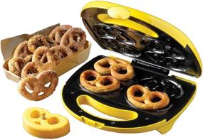 img 2 attached to 🥨 The Perfect Pretzel Pleaser: Nostalgia Electrics SPM400 4-Pretzel Soft Pretzel Maker