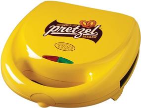 img 1 attached to 🥨 The Perfect Pretzel Pleaser: Nostalgia Electrics SPM400 4-Pretzel Soft Pretzel Maker