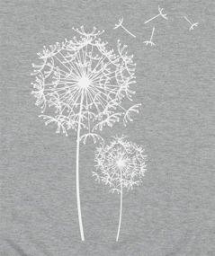 img 2 attached to Dandelion Sweatshirt Crewneck Pullover Graphic Outdoor Recreation in Hiking & Outdoor Recreation Clothing
