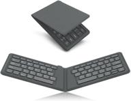 👉 moko universal foldable keyboard - ultra-thin wireless keyboard for ipad 10.2/9.7, ipad air 4, iphone 12 and more - portable, compatible with ios, android, windows tablets logo