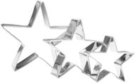 star cookie cutter set stainless logo