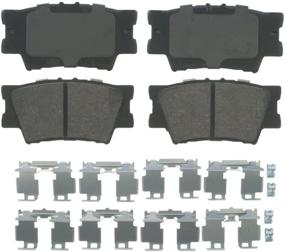 img 4 attached to 🔵 Набор керамических тормозных колодок Wagner ZD1212 - QuickStop для повышенной производительности.