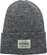 🎩 coal men's fine knit cuffed beanie hat - the uniform workwear logo