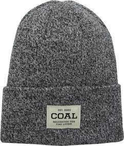 img 1 attached to 🎩 Coal Men's Fine Knit Cuffed Beanie Hat - The Uniform Workwear