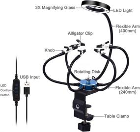 img 2 attached to 🔍 NEWACALOX Assembly Modeling Magnifying Soldering