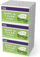 flents eyeglass cleaner lens wipes logo